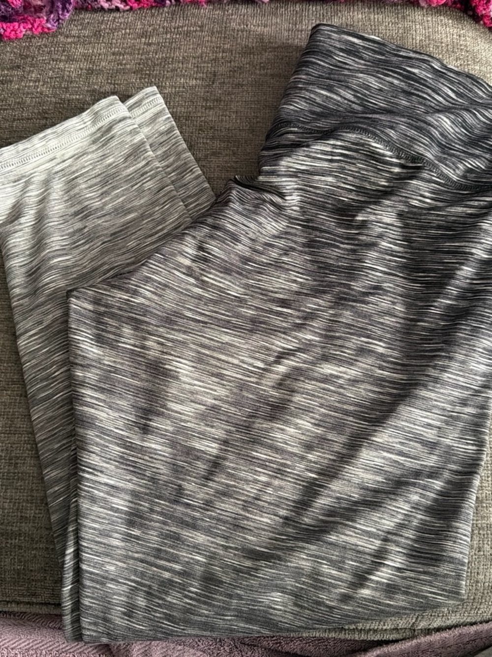 aerie Marled Gray High-Rise Leggings